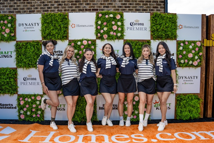 On-site staffers were decked out from head to toe in a &ldquo;golf chic&rdquo; outfit consisting of Authentic&rsquo;s own portfolio of brands, including Reebok, Nautica, IZOD, and Lucky Brand.