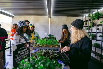 Festivalgoers were able to participate in an on-site activity supporting the Dix Park Conservancy within the Defender space.