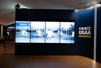The activation included nods to the 125th milestone of the game with historical references to the Army-Navy rivalry.